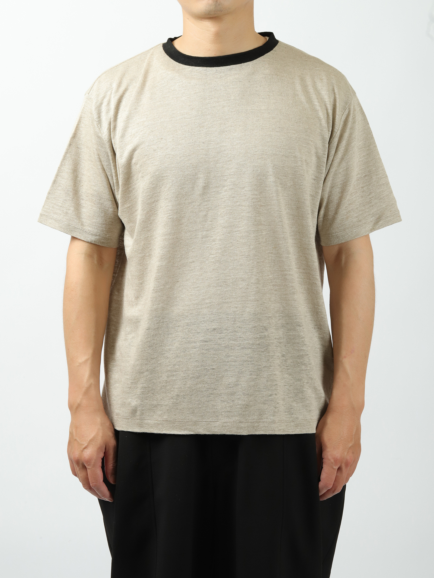 BATONER サイズ2 Normandy Linen T-shirt Batoner Normandy Linen T-Shirt