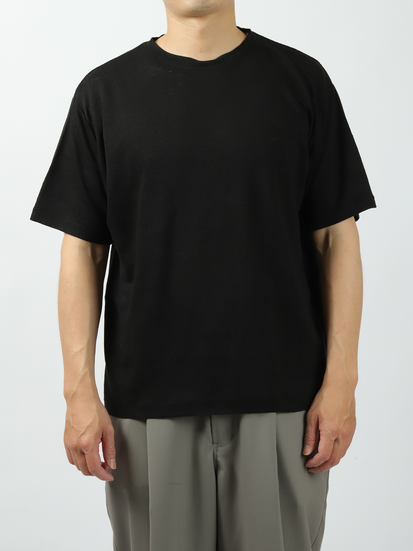 BATONER サイズ2 Normandy Linen T-shirt Batoner Normandy Linen T-Shirt