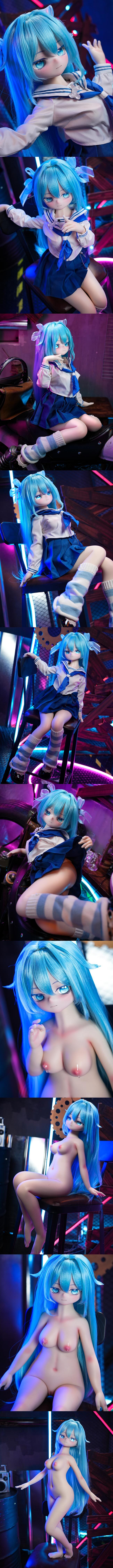 魔物姬娃娃 85cm 中胸 星乃 搪膠頭+矽膠身體 mwgirl acg cartoon anime silicone sex doll