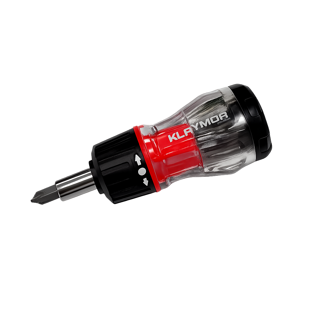 KLRYMOR｜22合1多功能 棘輪螺絲起子組 磁吸S2合金鋼批頭 短柄省力手工具 居家 維修必備