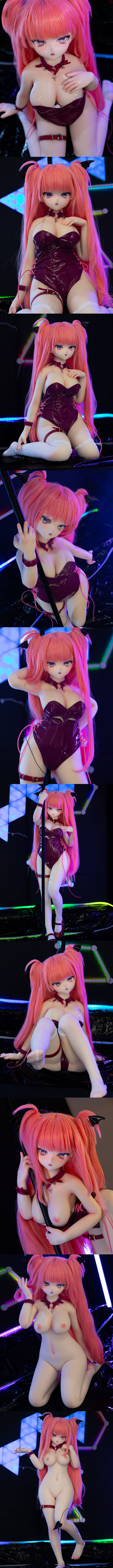 魔物姬娃娃 115cm 大胸 莉露姆 搪膠頭+矽膠身體 mwgirl acg cartoon anime silicone sex doll