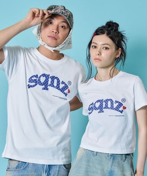 SEQUENZ / sqnz heart dot logo pt tee
