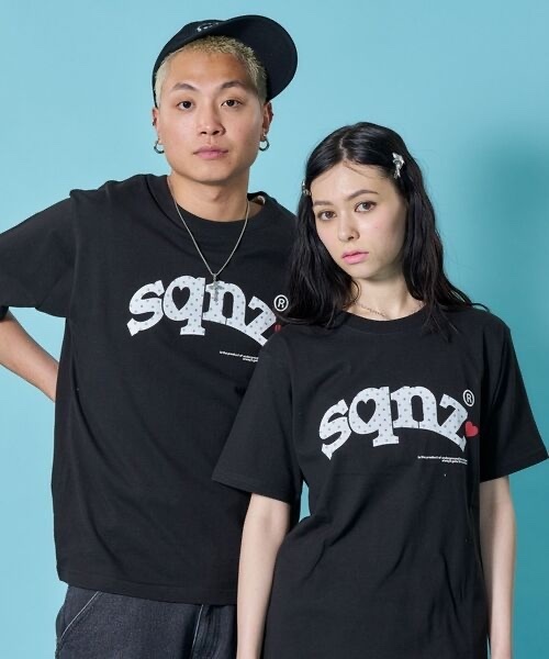 SEQUENZ / sqnz heart dot logo pt tee