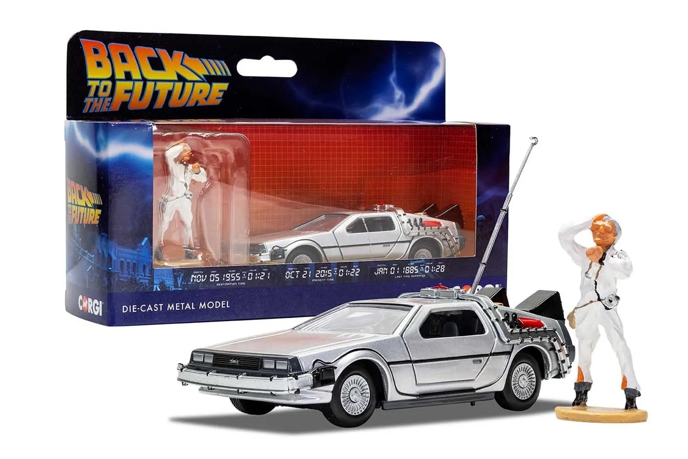 Corgi CC05503 1:36比例《回到未來》－迪羅倫時光機