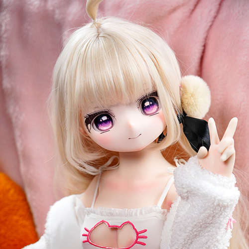 魔物姬娃娃 85cm 小胸 呆咪 搪膠頭+矽膠身體 mwgirl acg cartoon anime silicone sex doll