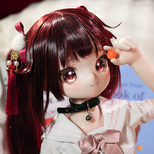 魔物姬娃娃 85cm 小胸 小桃 搪膠頭+矽膠身體 mwgirl acg cartoon anime silicone sex doll