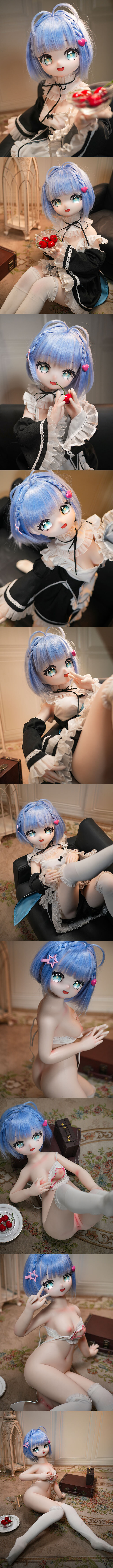 魔物姬娃娃 85cm 小胸 小姆 搪膠頭+矽膠身體 mwgirl acg cartoon anime silicone sex doll