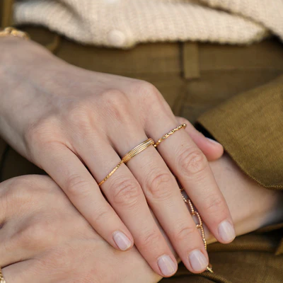 1WK0414-158 [WAEKURA] Ring Thea Gold #WAEBAG01370000X (A-LX-E)