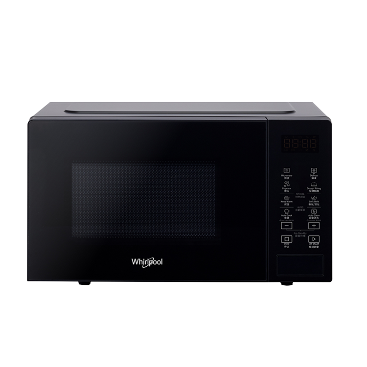 (預購)Whirlpool 惠而浦 20L電子式微波爐 夜空黑(MWP201EBT)