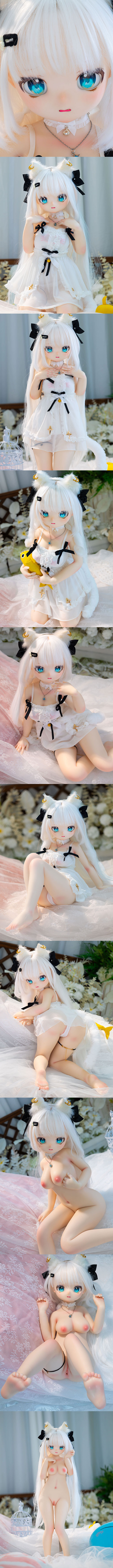魔物姬娃娃 85cm 中胸 玲音 搪膠頭+矽膠身體 mwgirl acg cartoon anime silicone sex doll