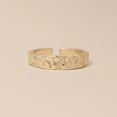 1WK0414-157 [WAEKURA] Ring Tess Gold #WAEBAG11257000X (A-LX-E)