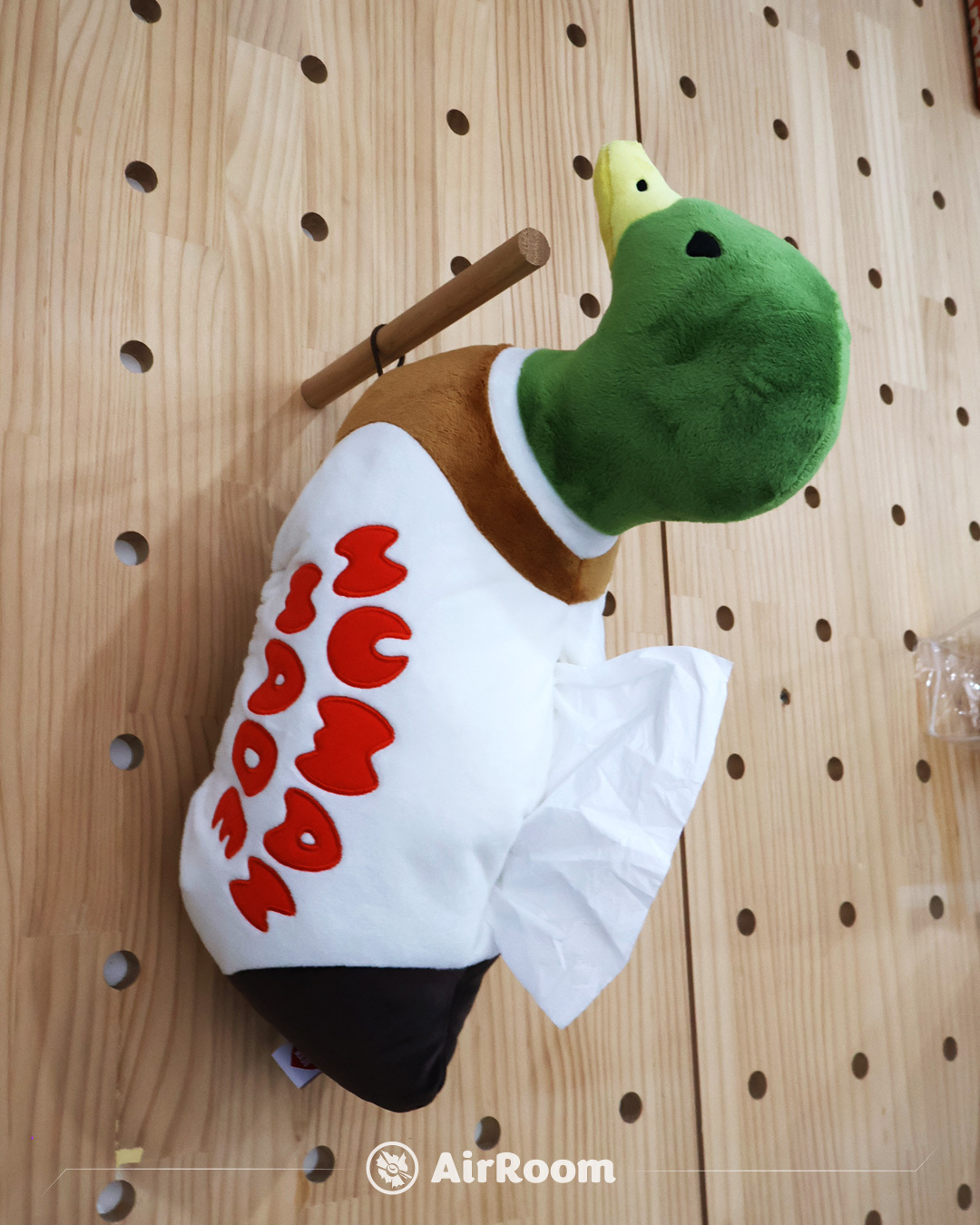 2026SS HUMAN MADE DUCK PLUSH DOLL TISSUE CASE 鴨子布偶面紙盒