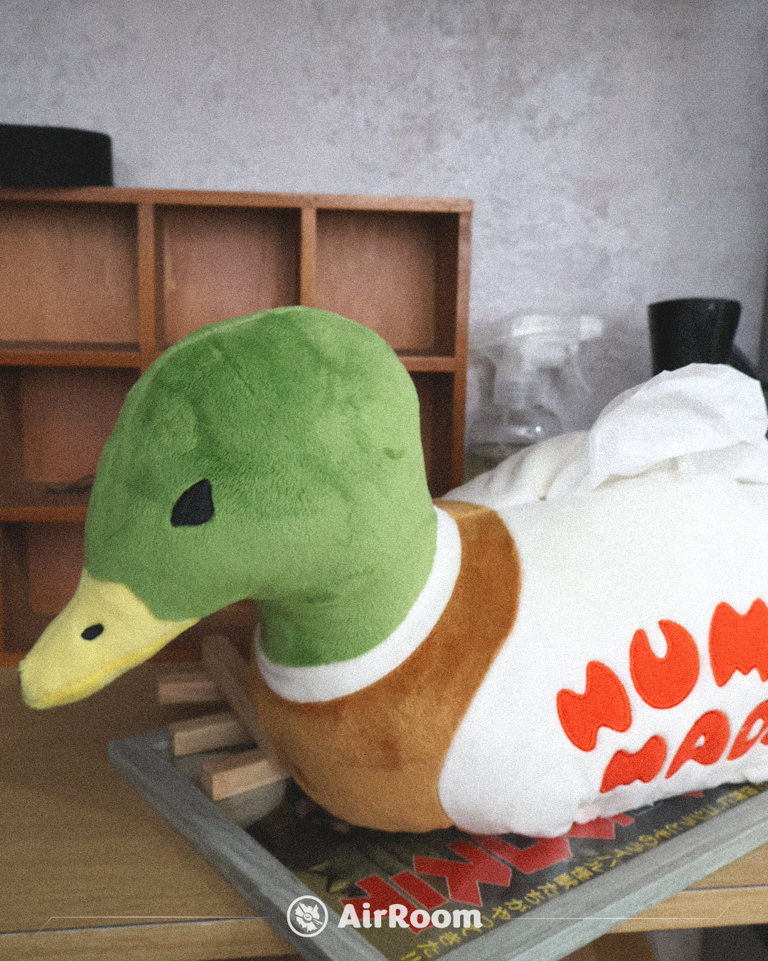 2026SS HUMAN MADE DUCK PLUSH DOLL TISSUE CASE 鴨子布偶面紙盒