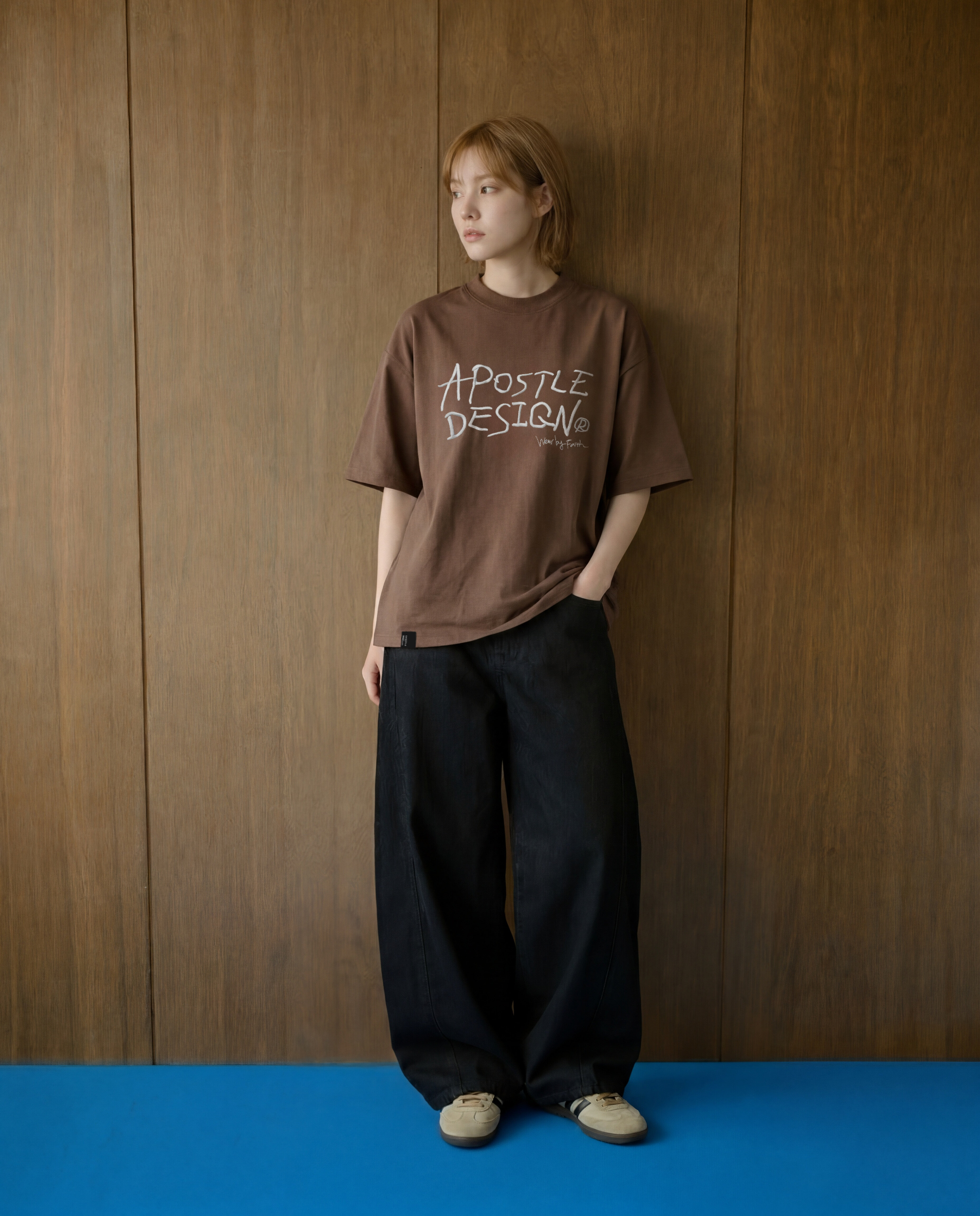 Apostle RB-01 Raw Beauty Sketch Embroidered TEE 刺繡涼感短袖 2色