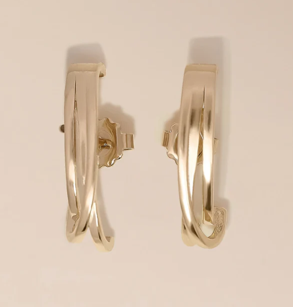 1WK0414-132 [WAEKURA] Earrings Eloa Gold #WAEBOU01719000P (A-LX-E)