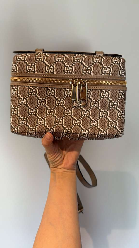 YT007 GUCCI GG Shadow Mini 經典雙G印花拼接萬用包斜背包 20X12CM