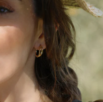 1WK0414-138 [WAEKURA] Earrings Sidonie Gold #WAEBOU13092000P (A-LX-E)