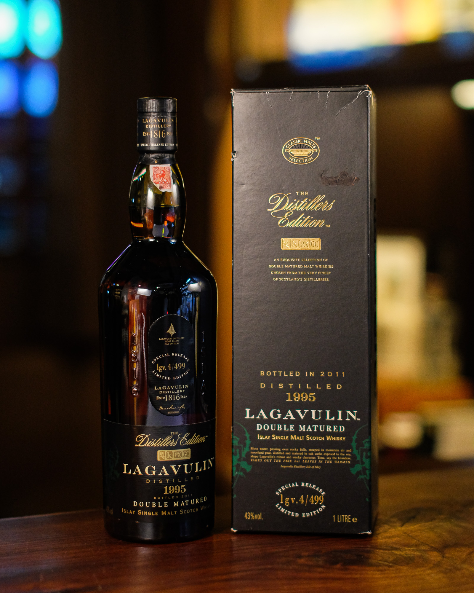 Lagavulin Distillers Edition 1995/2011 (1gv.4/499) 43% 1L