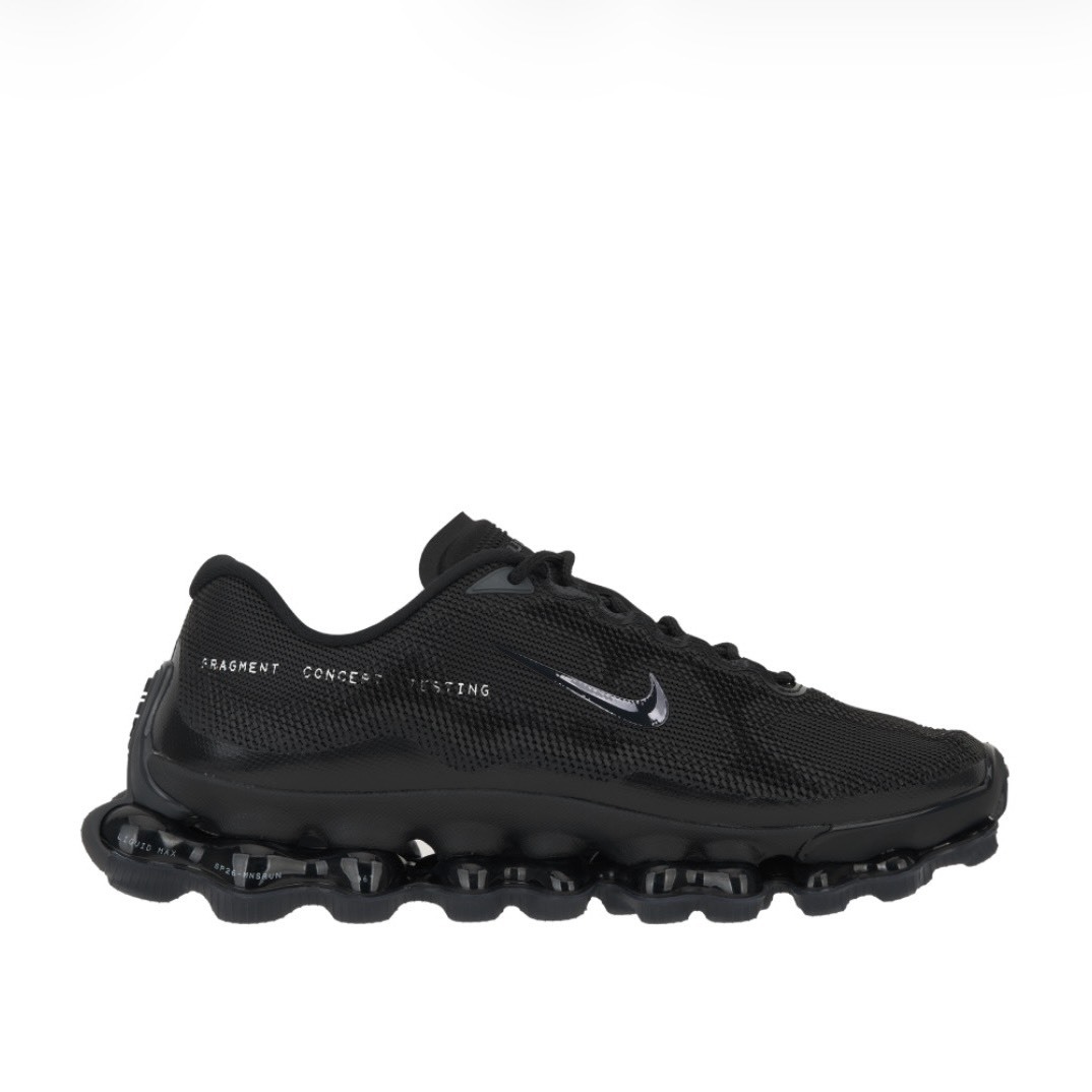 【代購】Nike × FRAGMENT Air Liquid Max 藤原浩 黑色 男女同款 閃電聯名