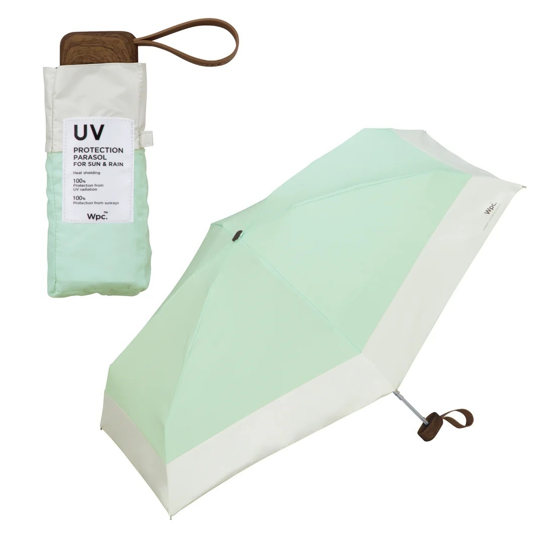 HKHG0424-093 Parasol迷你拼色縮骨遮_MT 薄荷綠 (801-13134-102 MT) (A93)