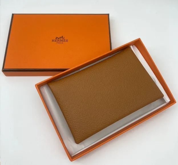 LYS01631 Hermes Calvi Card Holder