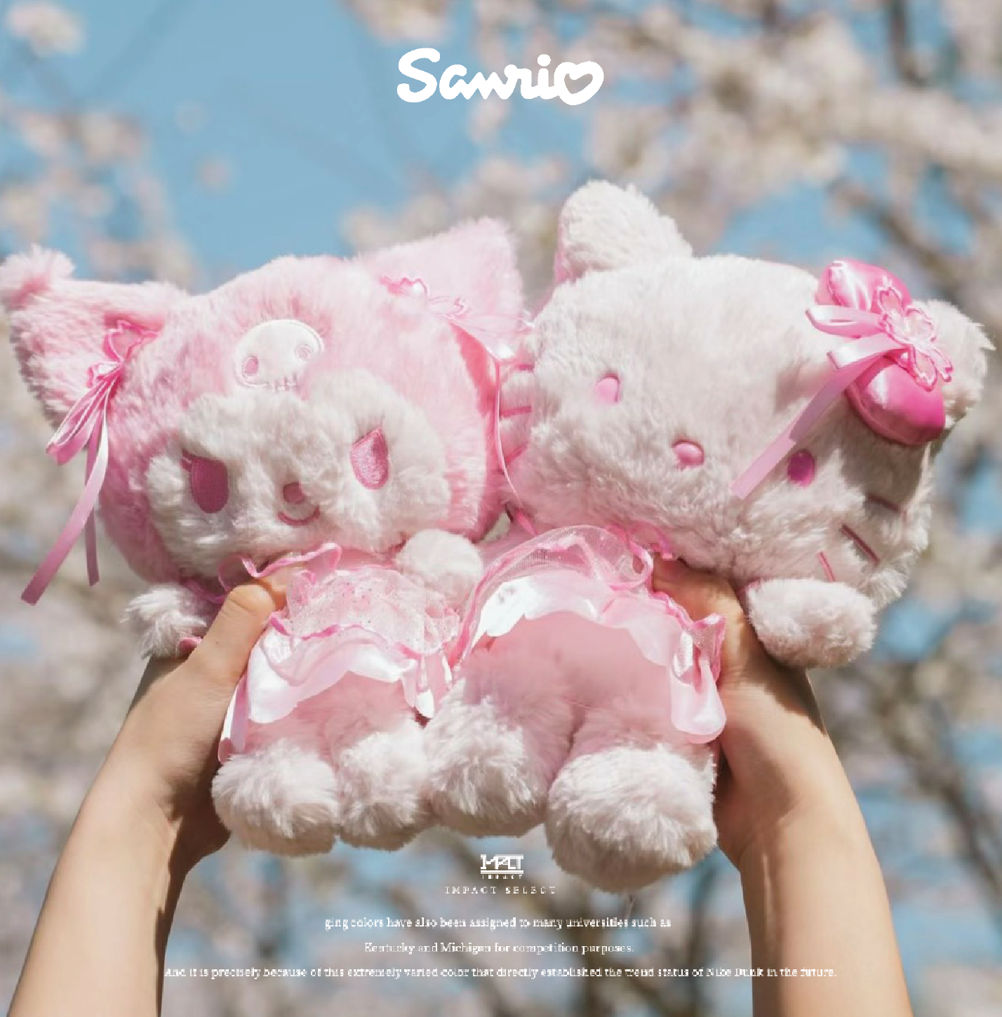 Sanrio 櫻花精靈 仙子 粉色 限定 凱蒂貓 庫洛米 大耳狗 美樂蒂 彼安諾 玩偶 吊飾