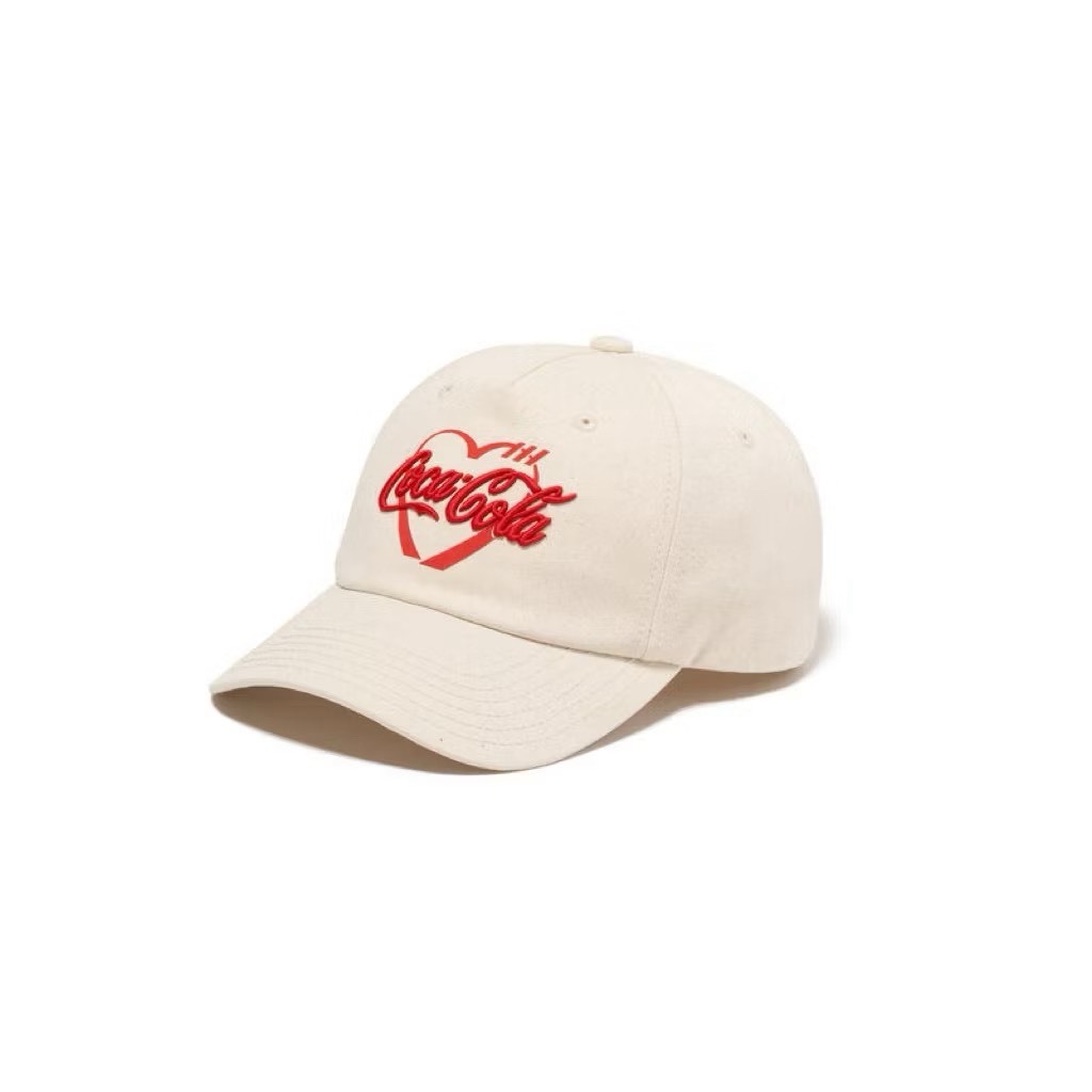 HUMAN MADE Coca-Cola 5PANEL TWILL CAP 可樂愛心帽