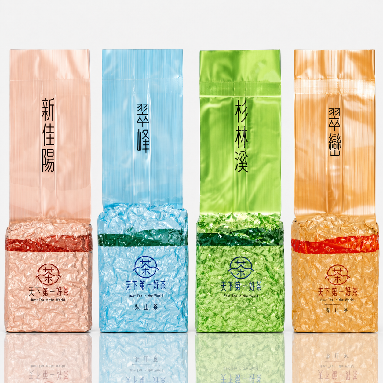 平價好茶組-600g｜新佳陽×翠峰×杉林溪×翠巒【一斤】