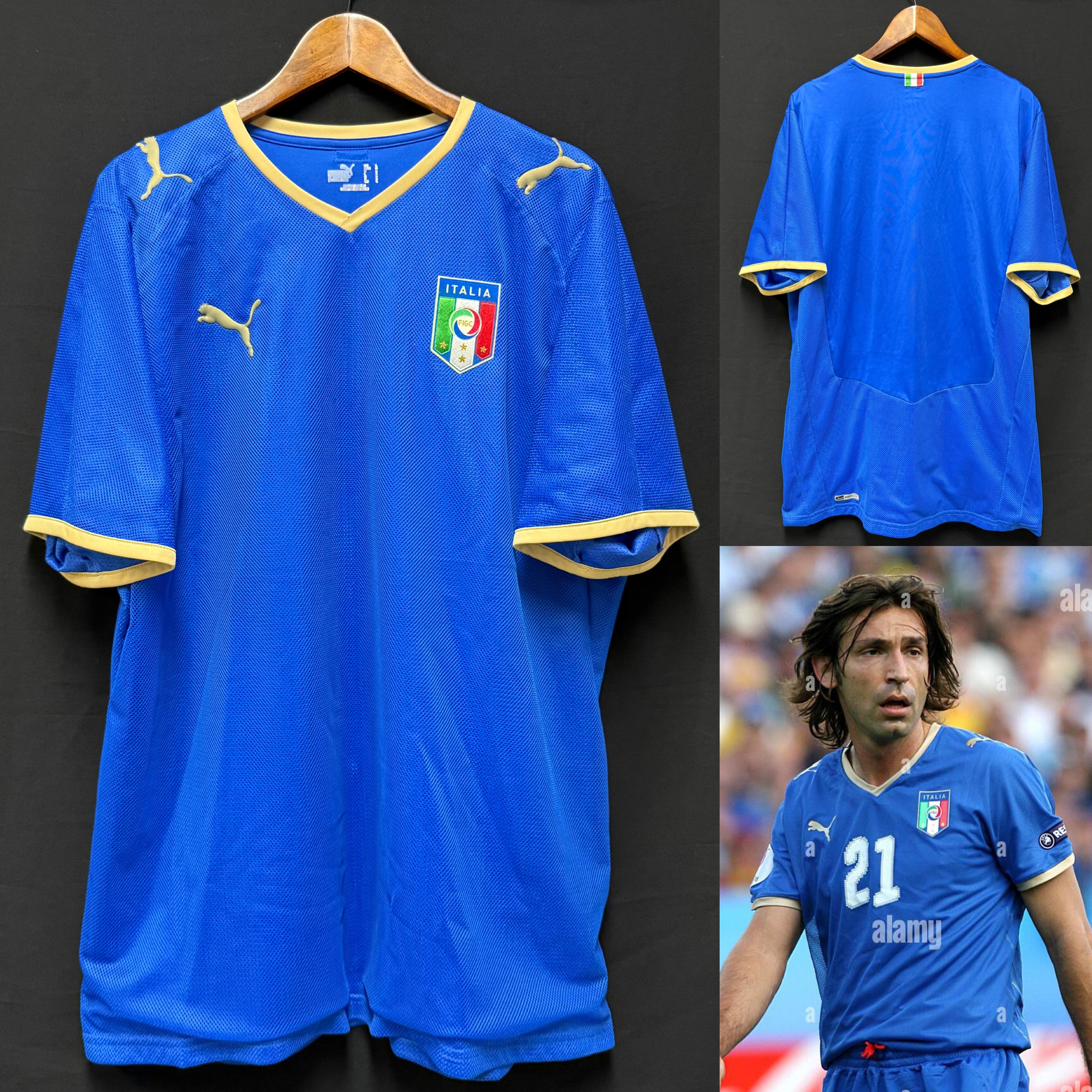 Italy 2008 Puma Home Shirt