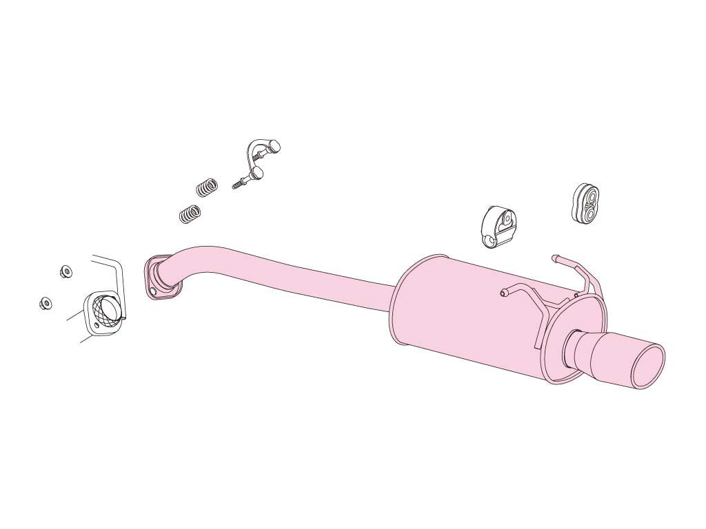 FUJITSUBO WAGOLIS 排氣管 HONDA CR-V 3代 CRV3