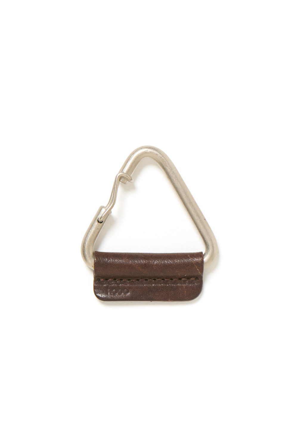 HOBO TRIANGLE KEY RING HORSE LEATHER (3COL)