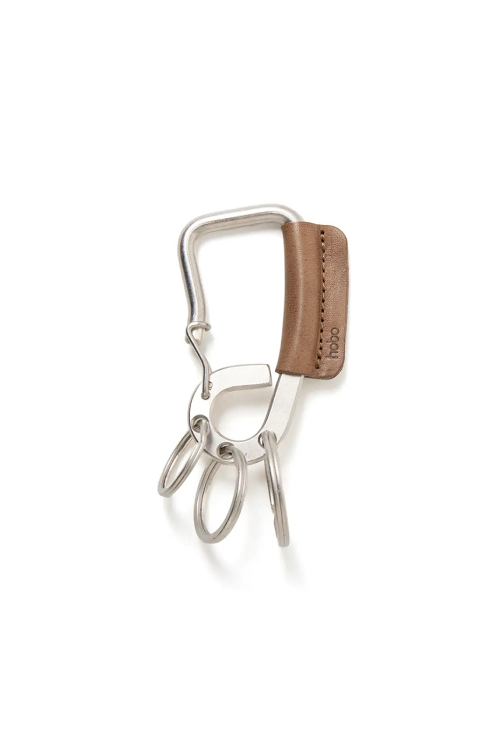 HOBO CARABINER KEY RING HOESE LEATHER (3COL)