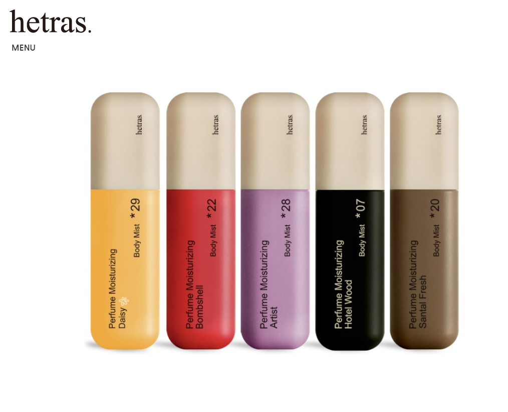 hetras Double Shot Perfume Body Mist 120ml