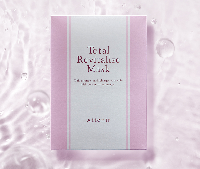 【供應商清倉價】日本 ATTENIR Total Revitalize Mask 保濕修護面膜 (1盒 25ml x 6片入) 9306