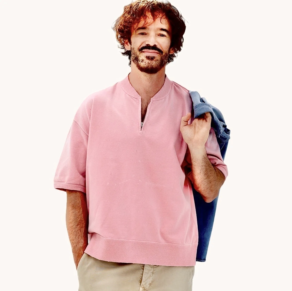 VISVIM 2026 S/S MONDO HENLEY ZIP S/S CRASH (EX JUMBO) - PRE ORDER ITEM (預訂中)