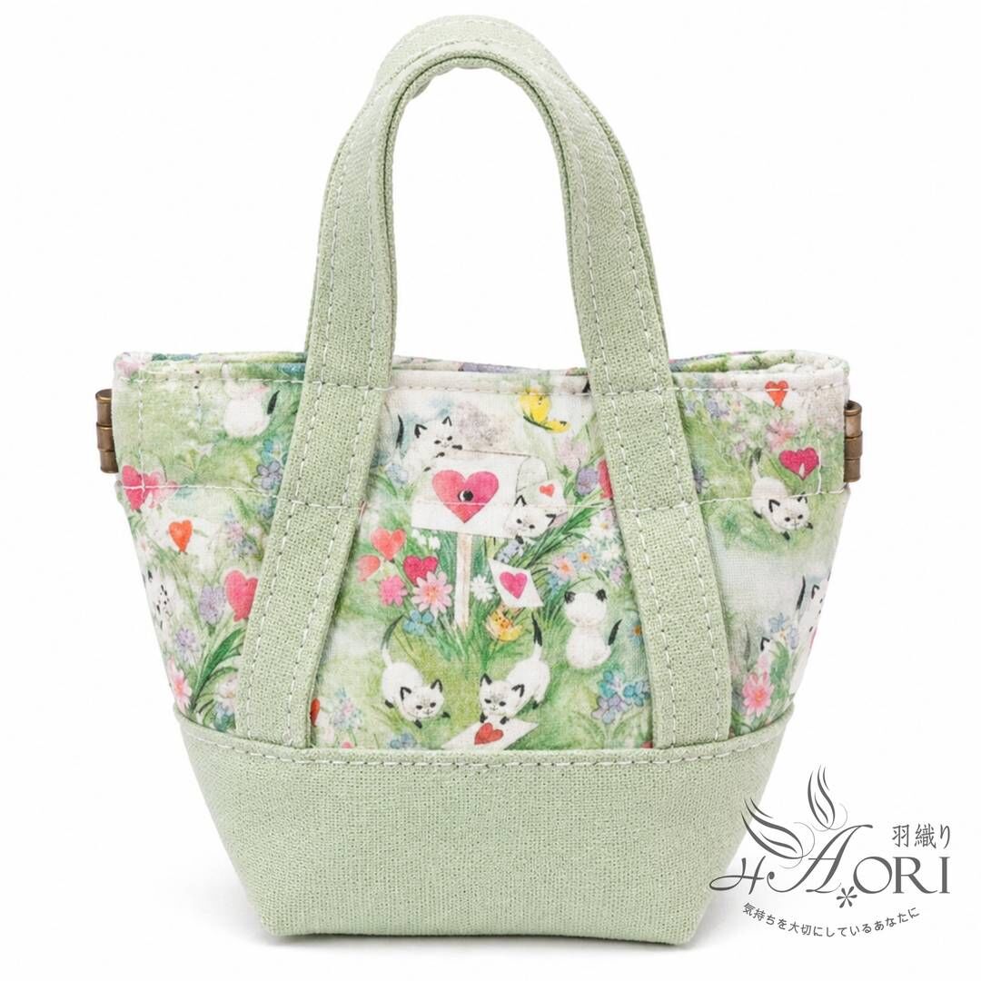 12 cm spring snap frame (2 sets per package) [Includes a 12 cm tote coin purse paper template]