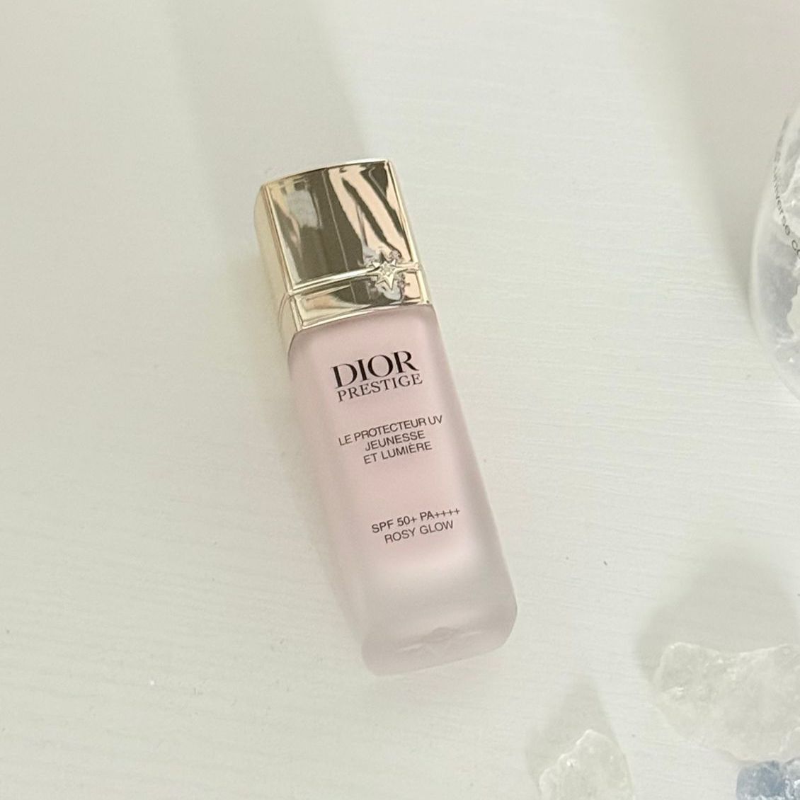 Dior - Prestige Le Protecteur UV 玫瑰花蜜亮肌長效防曬乳液 30mL #RosyGlow