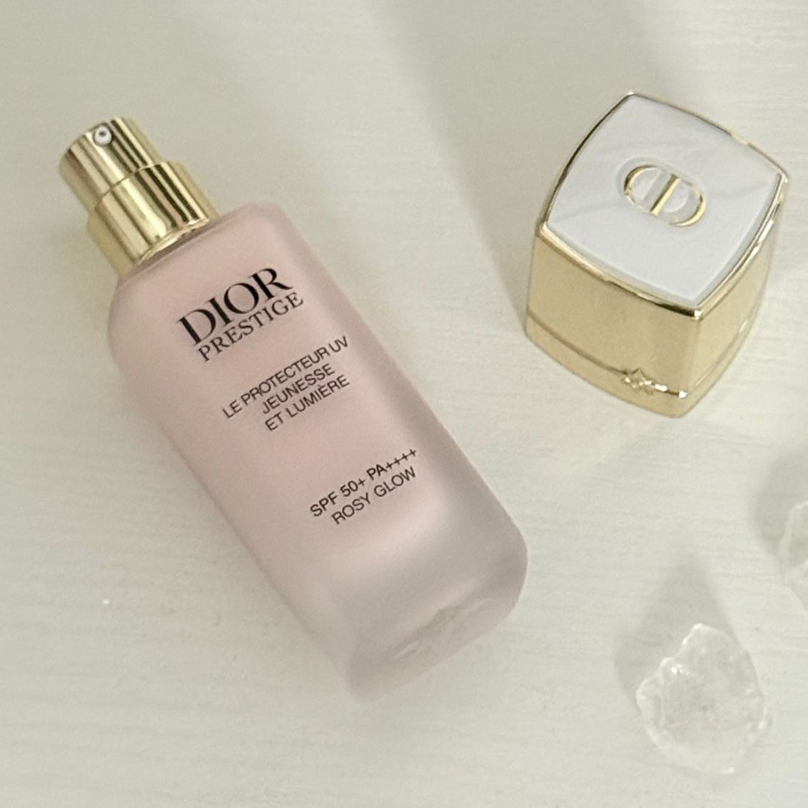 Dior - Prestige Le Protecteur UV 玫瑰花蜜亮肌長效防曬乳液 30mL #RosyGlow