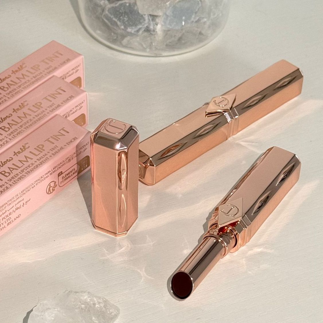 Charlotte Tilbury - Pillow Talk Blush Balm Lip Tint 千金管潤唇膏 (#pillow talk / #blushed rose / #blushed jam)