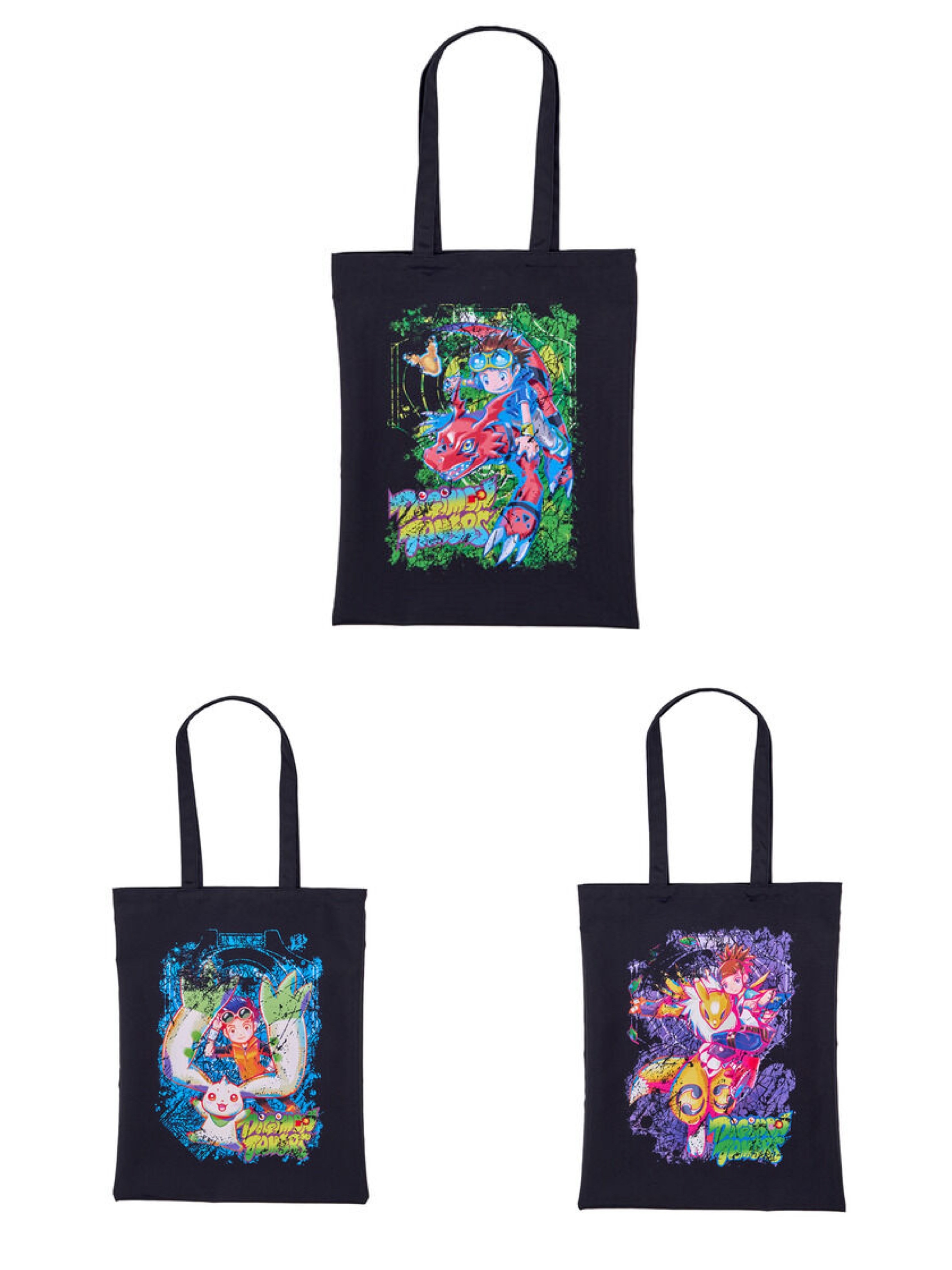 250137 Pbandai 預訂 2026/6月 渡辺けんじ氏デザイン デジモンテイマーズ 25周年記念トートバッグ (全3種)