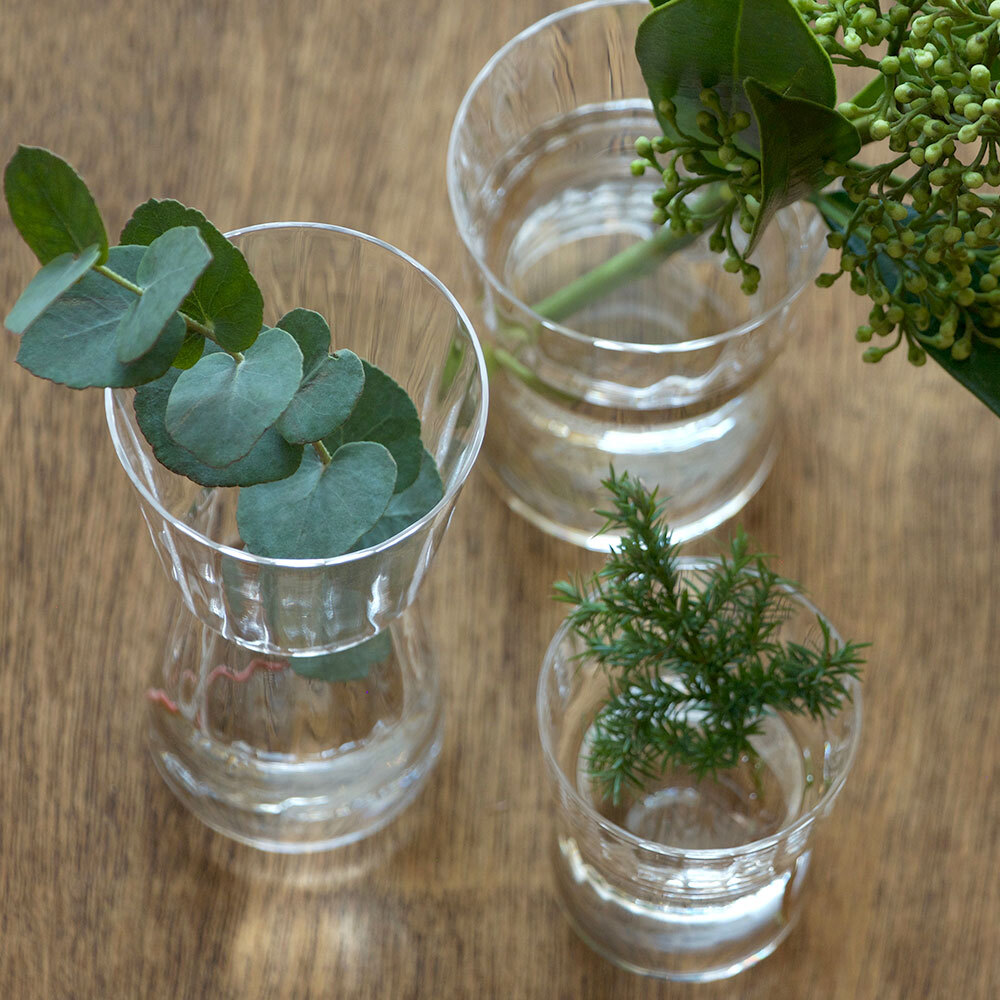 木村硝子店  MOULD GLASS 條紋玻璃杯