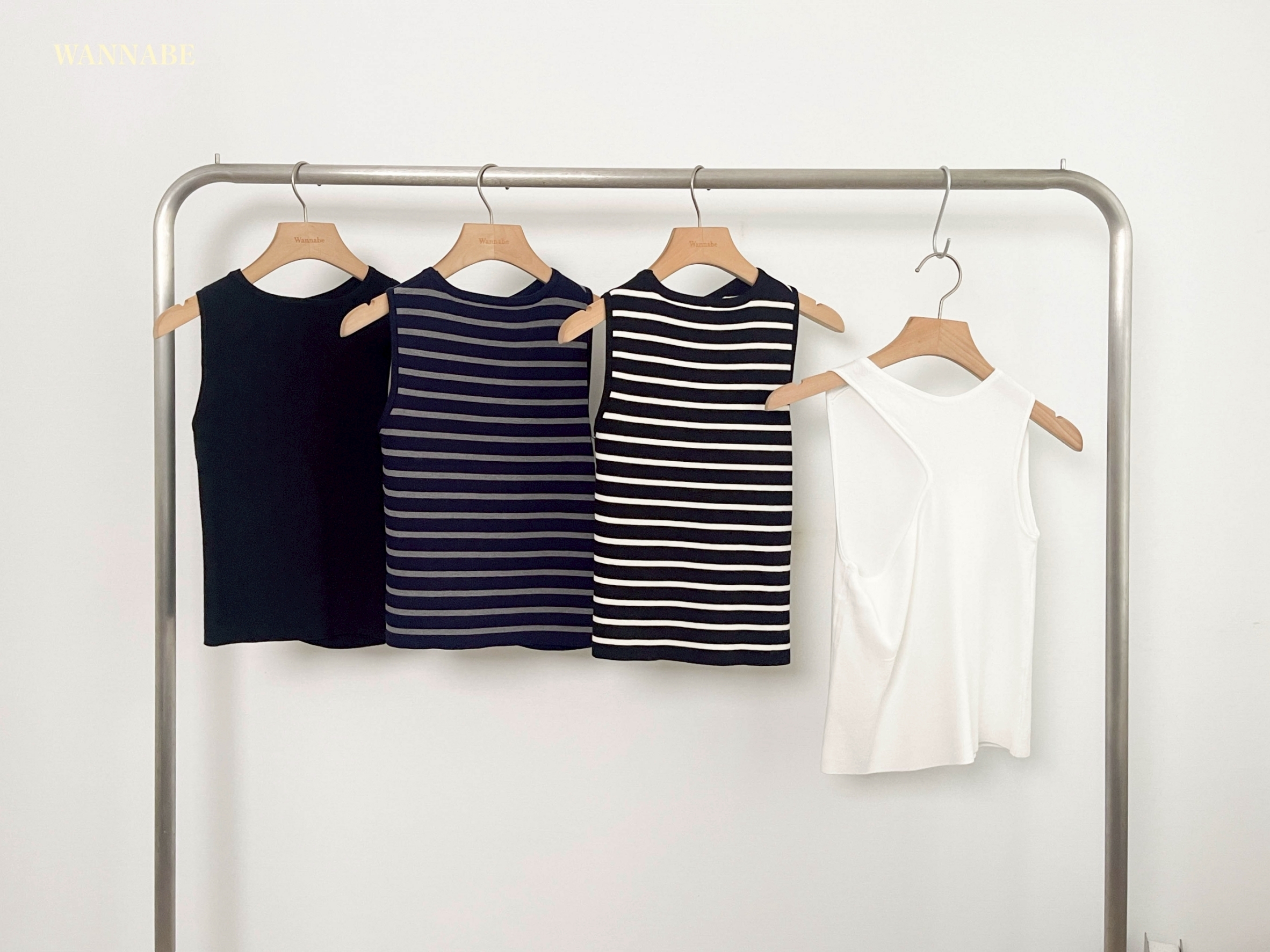 G6164-簡約修身無袖背心