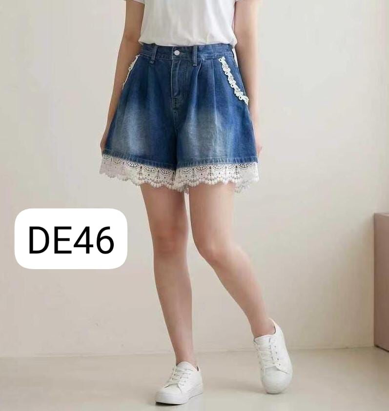 DE46   牛仔褲   腰26-36 hip 42  長16.5    $309