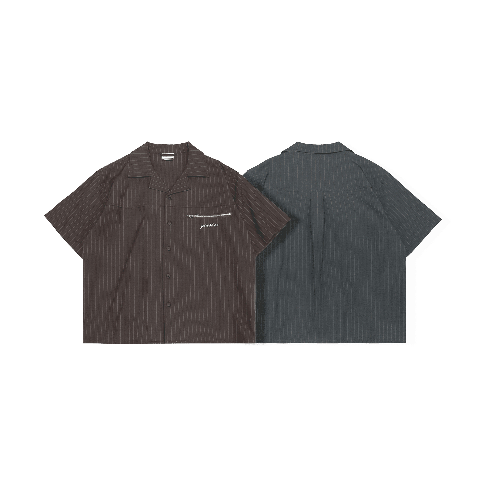 【車庫服飾】QUEST STRIPED CUBAN SHIRT
