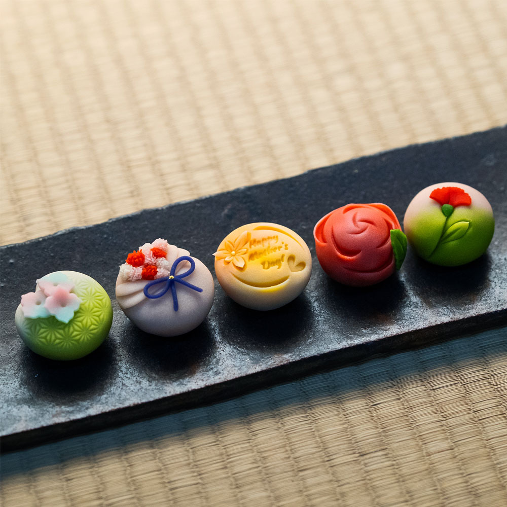 2026母親節和菓子禮盒「花結」