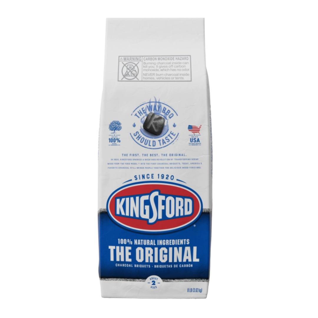 Kingsford Original BBQ Charcoal Briquettes 8 lb Bag（3.6KG） - 32071