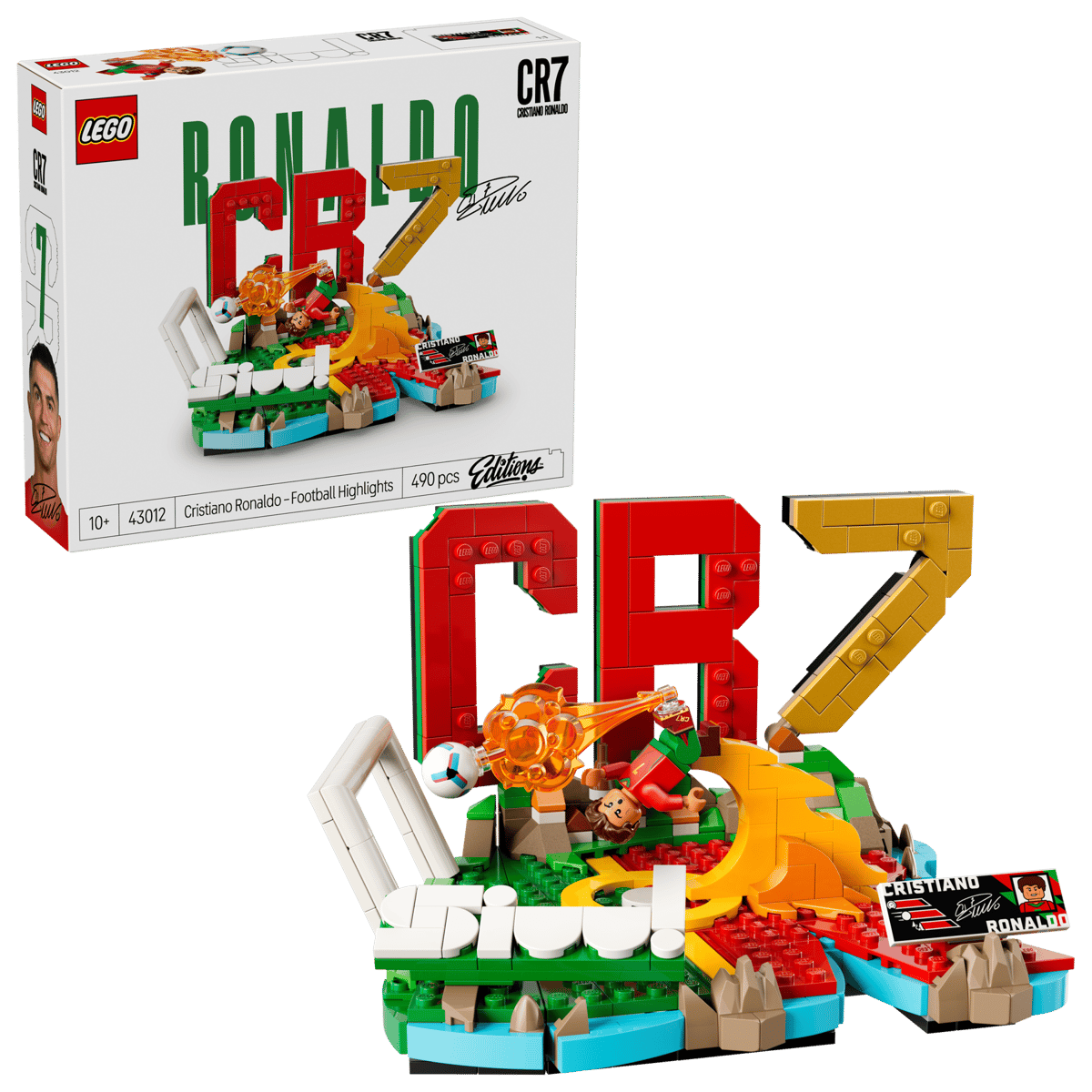 樂高 43012 Cristiano Ronaldo－足壇焦點 ｜ Editions 系列 ｜ 飛米樂高專賣店