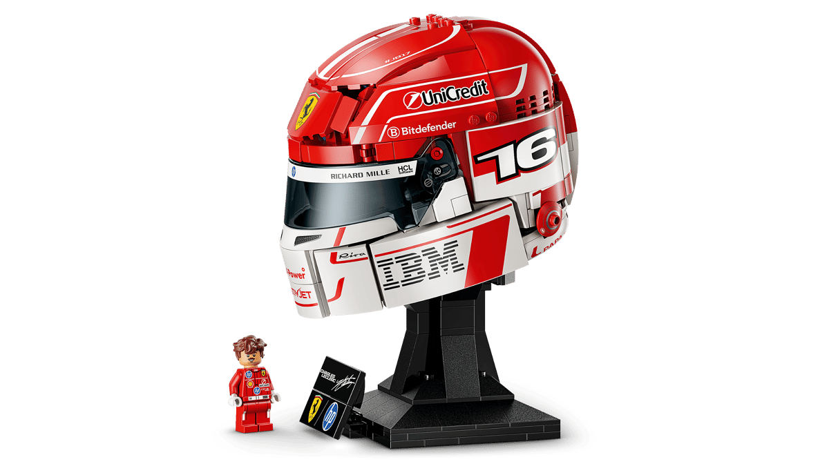 樂高 43014 Scuderia Ferrari HP Charles Leclerc 頭盔 ｜ Editions 系列 ｜ 飛米樂高專賣店