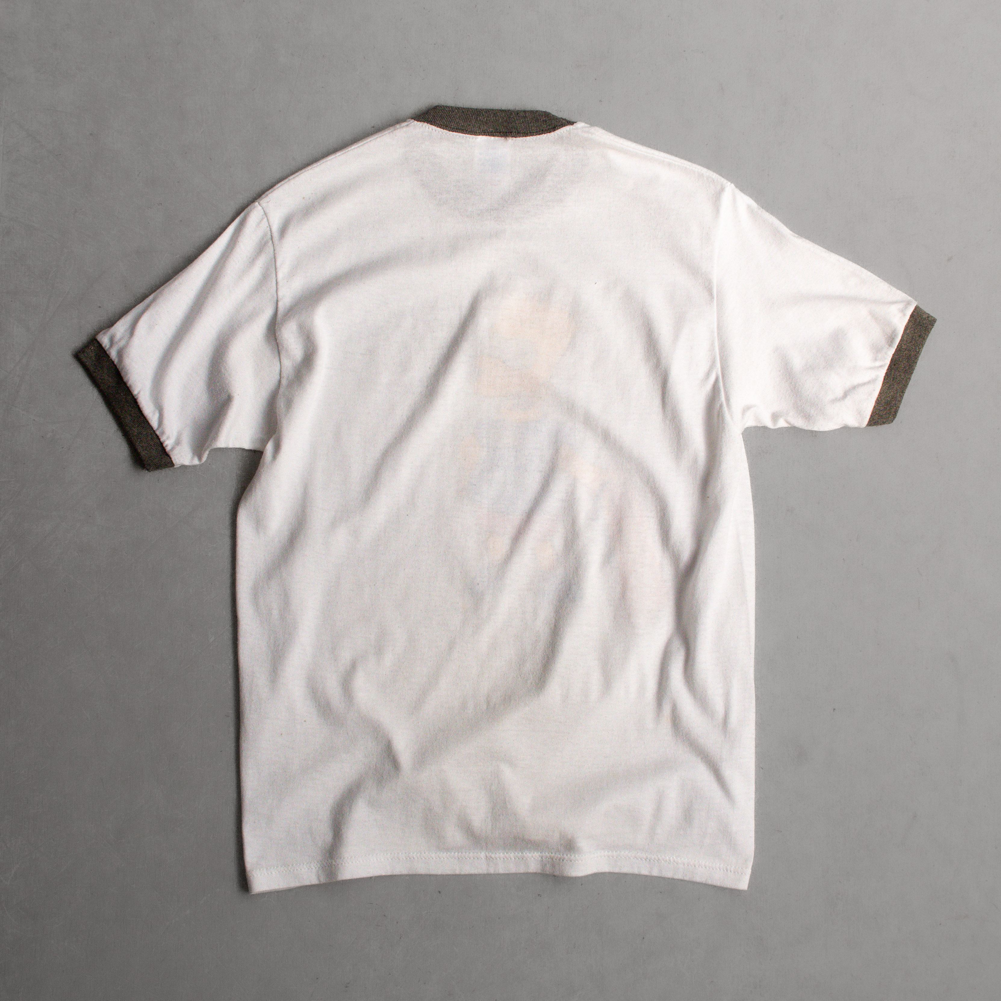 90S VINTAGE SIMPSON RINGER TEE 美國製 白色 辛普森 霸子 滾邊 短袖 T恤