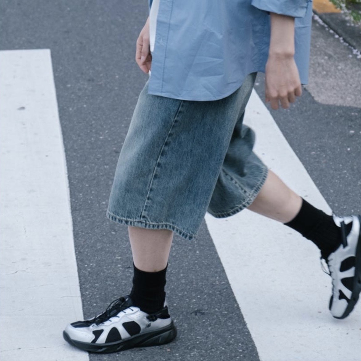 NEW BALANCE KAVE 銀黑 網眼 抽繩鞋帶 運動涼鞋 SD2401SI